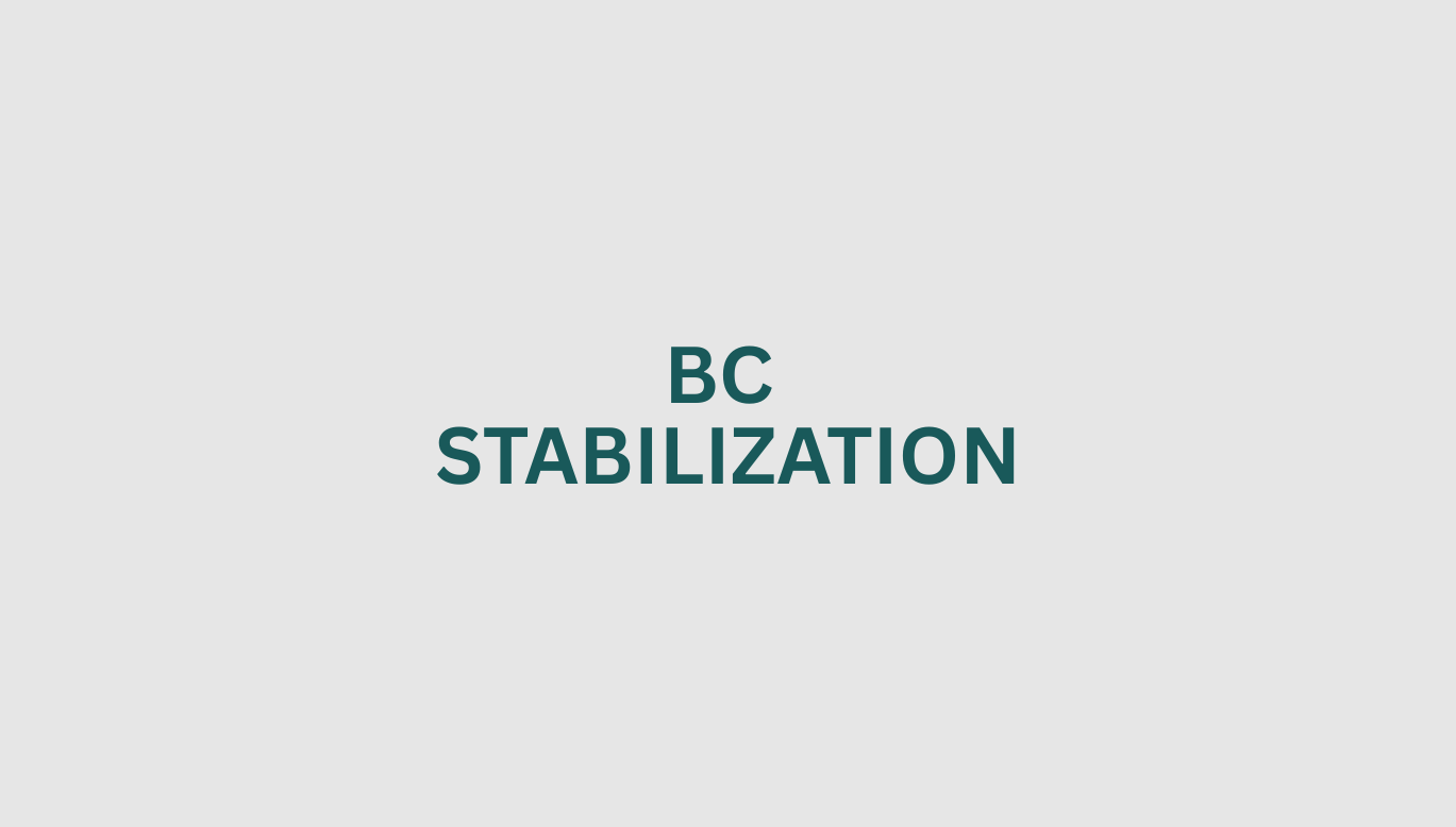 BC Stabilization