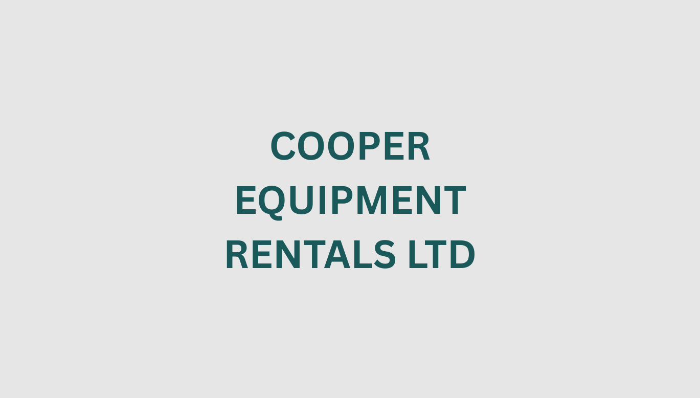 Cooper Equipment Rentals Ltd.